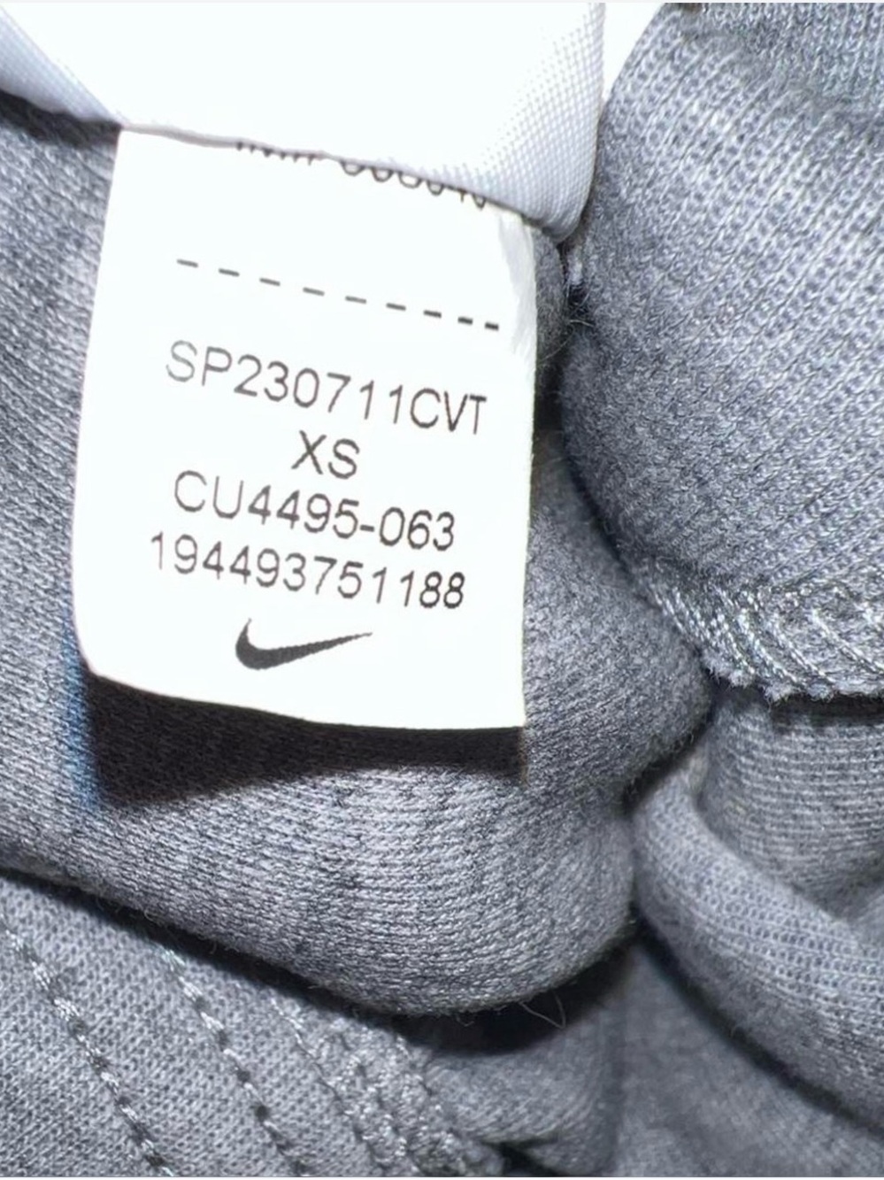 Nike Tech Men’s Gray Jogger Bottoms - Picture 2 of 6
